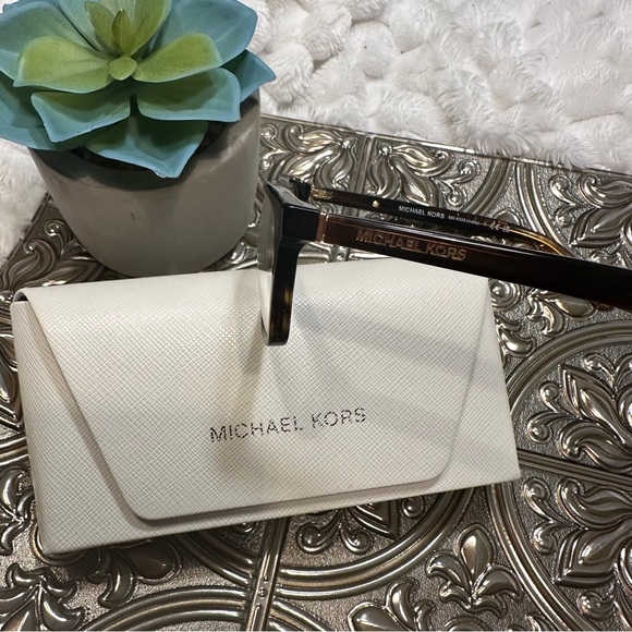 ?Michael Kors • Unisex Black and Gold Frame Prescription Eye Glasses main image 13